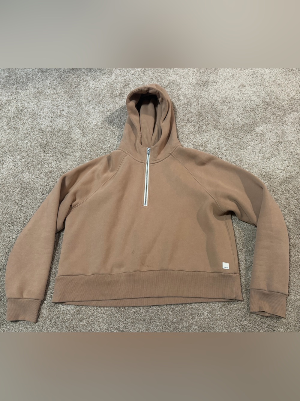 Vuori Camel Restore Half-zip Hoodie - Picture 2 of 6